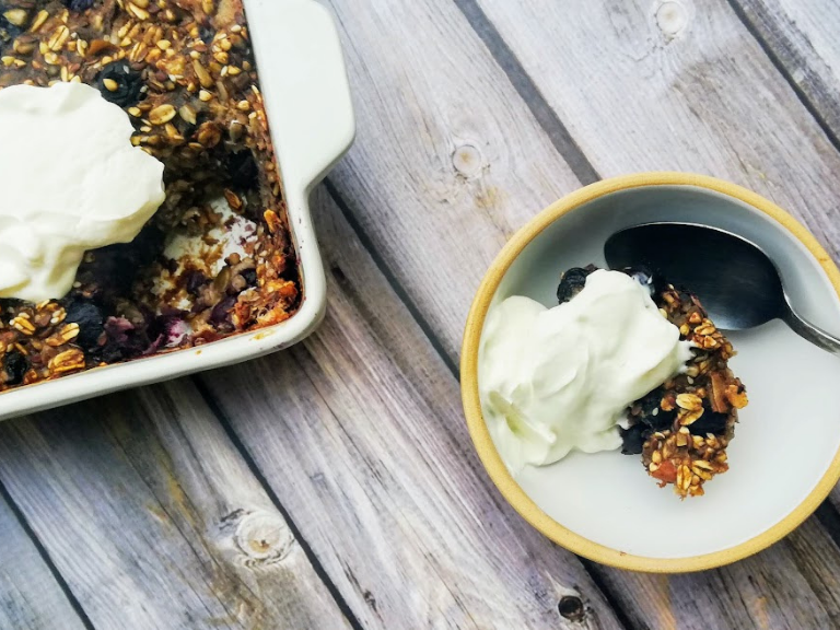 an easy low sugar breakfast bake recipe