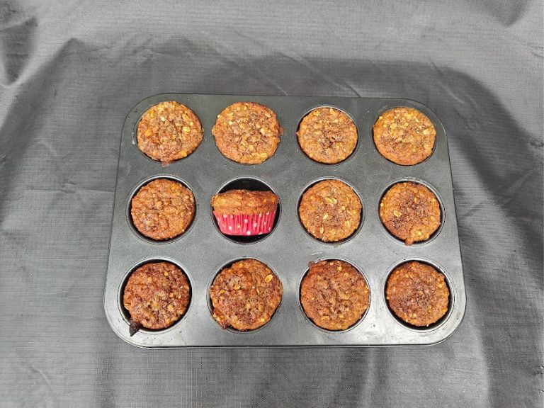 Apple Sauce & Muesli muffins