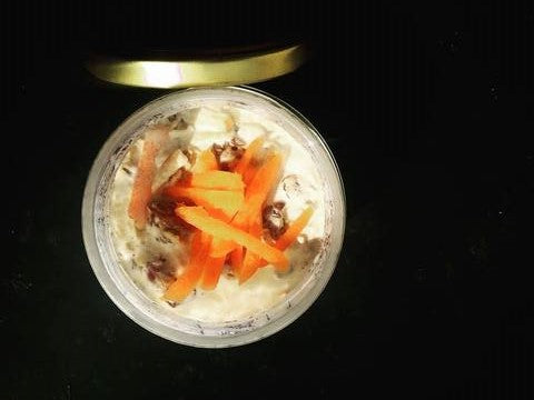 Breakfast in a Jar - Original Blend Muesli with grated carrot and apple