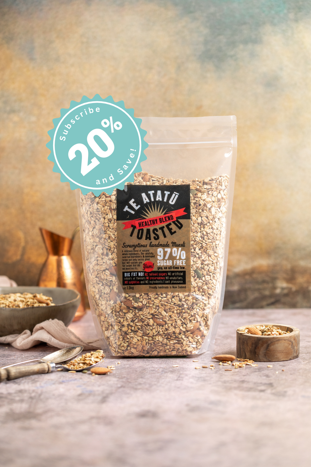 1.5kg Lifestyle Bag Healthy Blend Muesli