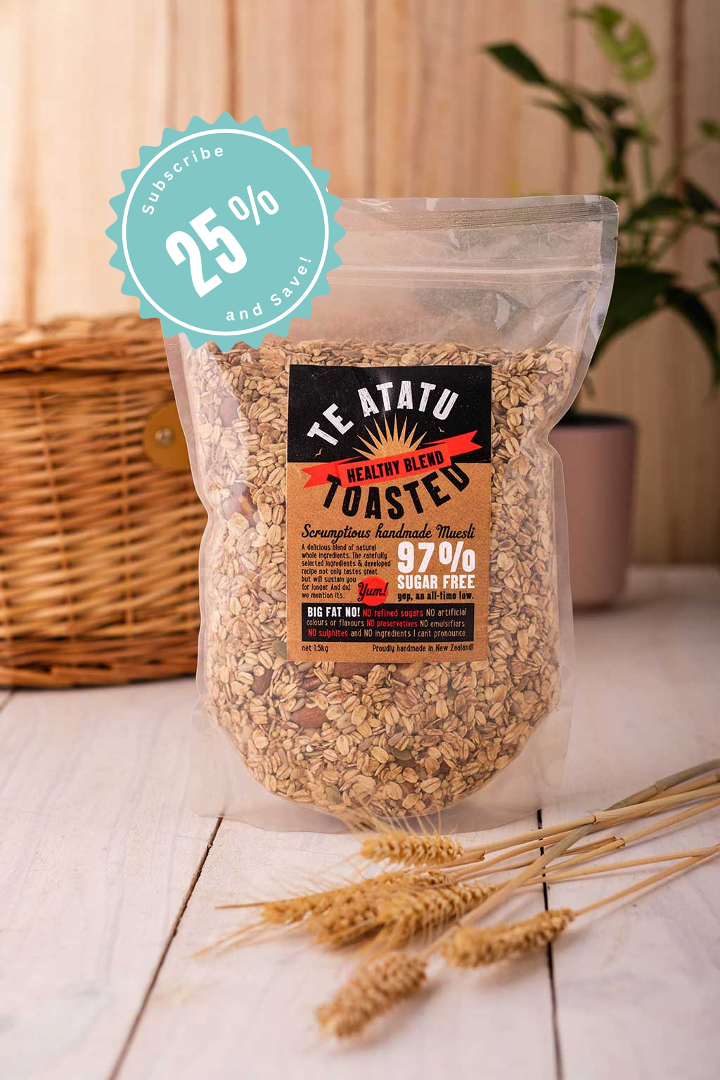 1.5kg Lifestyle Bag Healthy Blend Muesli