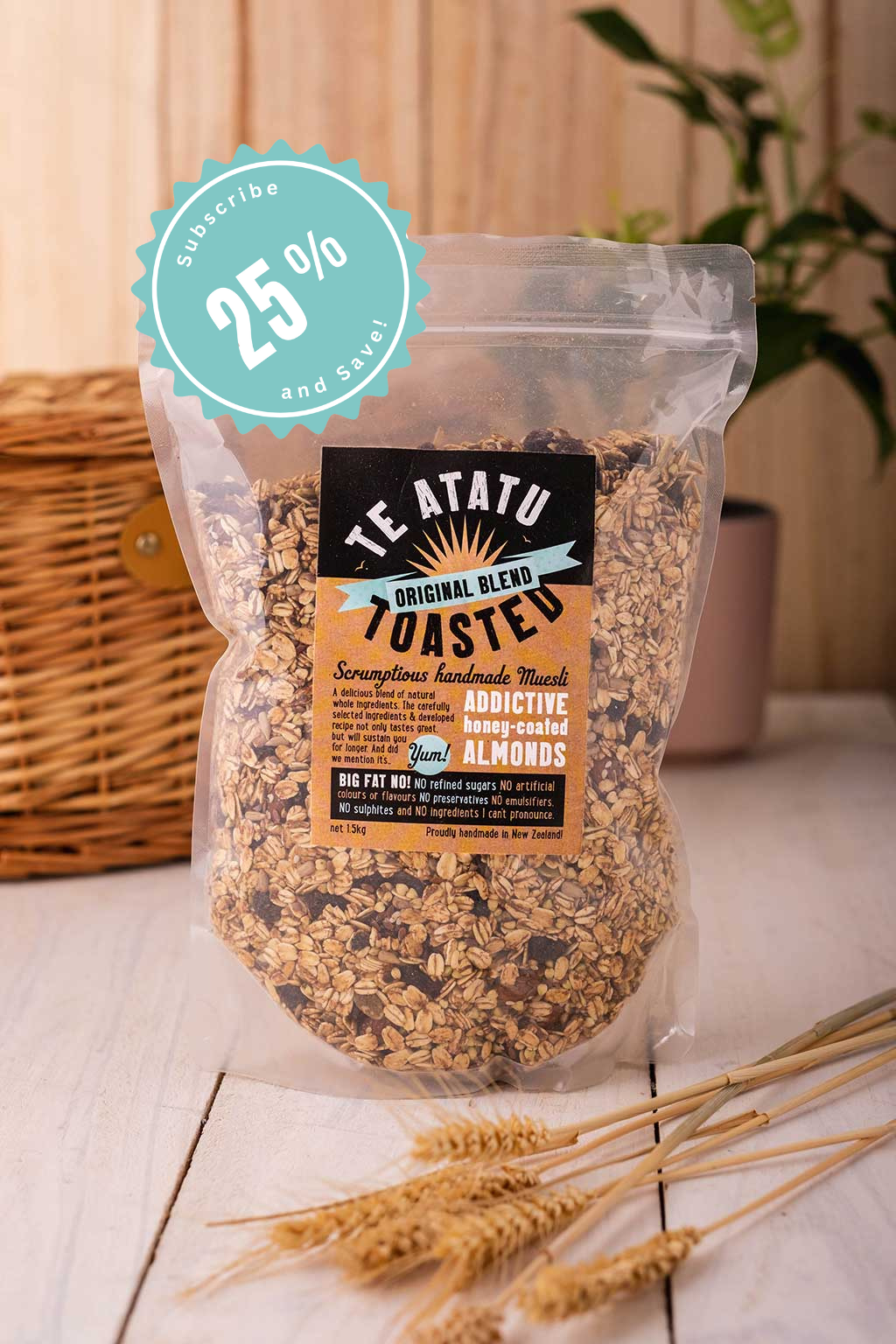 1.5kg Lifestyle Bag Original Blend Muesli