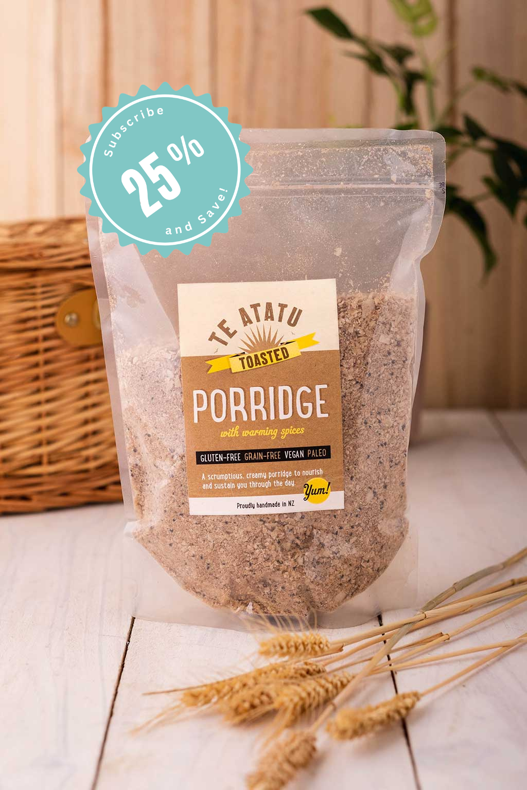 1kg Lifestyle Bag Grain Free Porridge